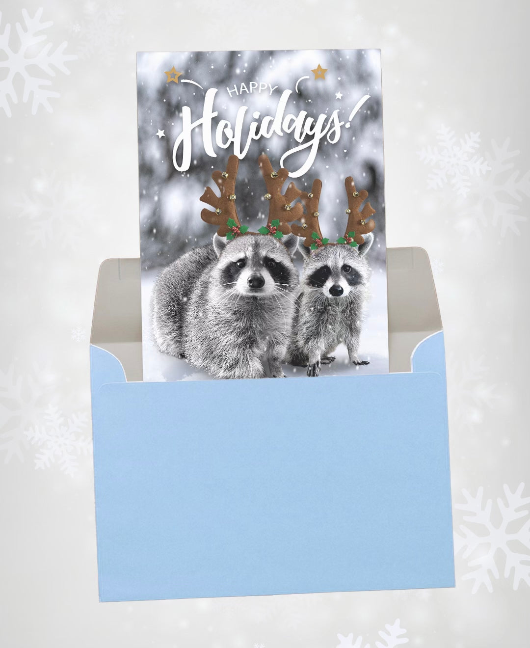 Happy Holidays Card Signed by Louie