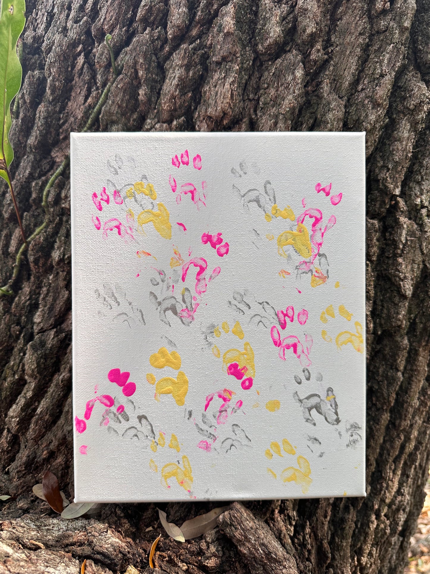 Summer Fun Lucy Da Vinci Painting  8x10