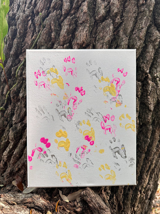 Summer Fun Lucy Da Vinci Painting  8x10