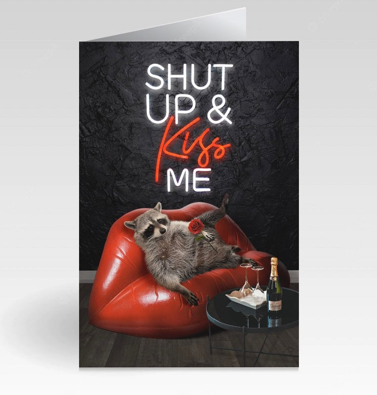 Kiss Me Card