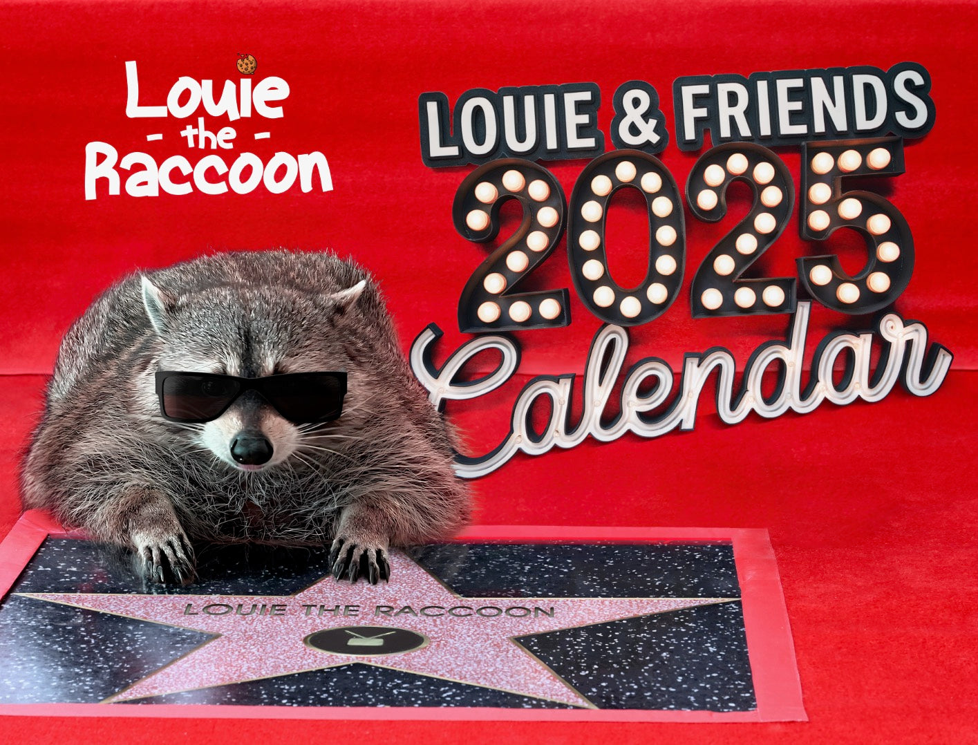 Louie & friends 2025 Calendar Pre-order